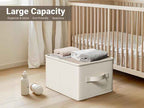 3 Pack Fabric Storage Bins for Shelves | 14¾" L*10¼" W*8¼" H Closet Storage