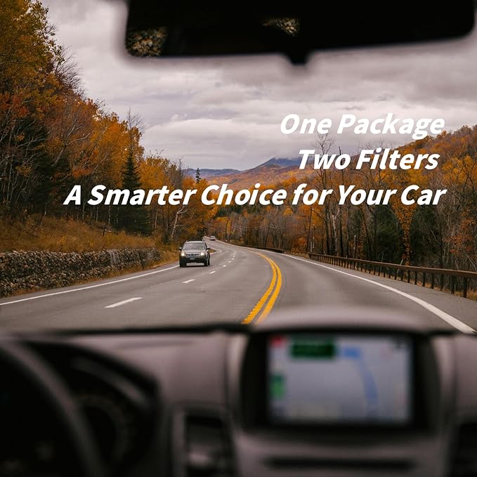 Cabin & Engine Air Filter Kit for 2019-2025 Chevrolet Silverado 1500, GMC - Image 3