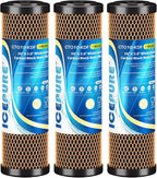 ICEPURE 1 Micron 2.5" x 10" Whole House Water Filter Coconut Shell Activated by ICEPURE