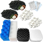 24 Pack Aquarium Media Kit Replacement by BEAUFAN