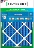 Filterbuy 19.25x23.25x4 Air Filter MERV 13 Optimal Smoke & Allergy Defense by Filterbuy