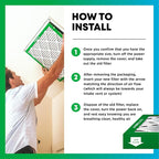 Filterbuy 24x30x2 Air Filter MERV 8 Essential Dust & Allergy Defense, - Image 5