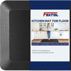 FEATOL Anti Fatigue Mat for Standing, 9/10 Extra Thick Ergonomic Standing Desk