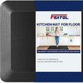FEATOL Anti Fatigue Mat for Standing, 9/10 Extra Thick Ergonomic Standing Desk