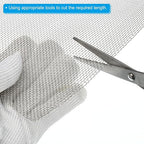PATIKIL 40" L x 10" W Woven Wire Mesh, 12 Mesh 316L Stainless Steel Air Vent - Image 4