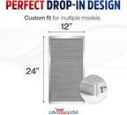 12x24x1 Electrostatic Air Filter, MERV 8, Reusable Furnace AC/HVAC Filter - Image 6