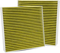 2pcs Cabin Air Filter JM200 Fits by Capume