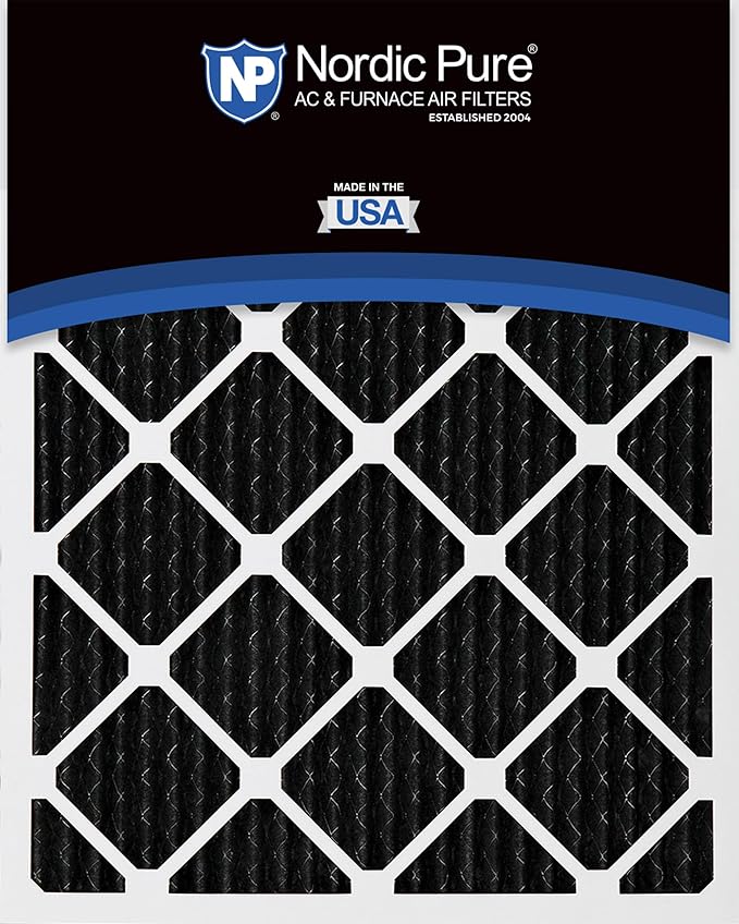 Nordic Pure 20x25x1 Pure Carbon Pleated Odor Reduction Furnace Air Filters 6 - Image 5