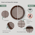Vent Systems 6" Inch Brown Soffit Vent Cover - Image 3
