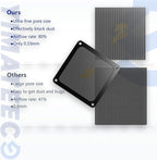 140mm Fan Filter PC Dust Filter Computer Fan Grills Dust Mesh Magnetic Frame PC - Image 2