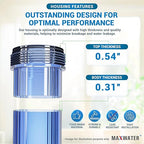 Max Water 20" x 4.5" Whole House Water Filter Housing – Fits Standard Large - Image 4