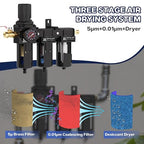 NEWPO 3/8" NPT 3 Stage Air Dryer - Image 3