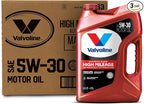 Valvoline High Mileage with MaxLife Technology SAE 5W-30 Synthetic Blend Motor by Valvoline