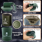 Personal Smoke Air Filter 2PCS Supporting Filter, Suitable - Image 4