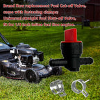 1/4" Inline Fuel Cut Off Valve Straight Gas Valve and Fuel Filter - Image 6