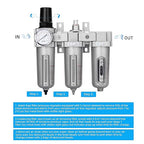 NANPU 3/4" NPT Industrial Grade 3 Stage Air Drying System - Image 4