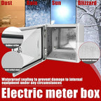 Electrical Box 20 x 12 x 10 Inch Indoor Outdoor Electrical Enclosure Box Steel - Image 4