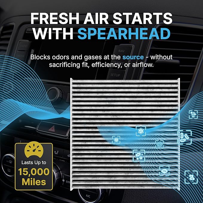 Spearhead Odor Defense Breathe Easy AC & Heater Cabin Filter | Fits 2020-25 - Image 5