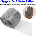Wire Mesh for Mice Control 5IN X 53Ft, Hole Fill Fabric, Upgraded Stainless - Image 3