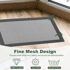YOKIVE 6 Pcs Magnetic Floor Vent Covers, Floor Register Cover PVC Mesh Air Vent - Image 4