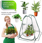 Pop up Greenhouse Cover, Transparent PVC Mini Small Grow Plant House Tent - Image 3