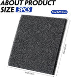 Tondiamo 3 Pieces Aquarium Sponge Filter Pad Media Cut to Fit Foam - Image 2