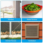 PATIKIL 40" L x 10" W Woven Wire Mesh, 6 Mesh 304 Stainless Steel Air Vent - Image 6