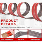 Flexible Wall Corner Protector Moulding Trim Peel and Stick Wall Corner Guards