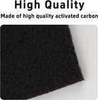 6PCS 5” Square Compost Bin Charcoal Filters, 0.4” Thick Activated Carbon Filters - Image 4