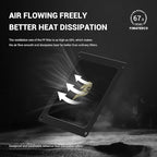 Dust Filter PC 90mm for Computer Cooler/PSU/Routers PVC 50 Mesh, Magnetic Frame - Image 4
