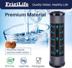 1 Micron 10" x 2.5" Whole House CTO Carbon Sedimen Water Filter Compatible - Image 4