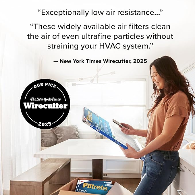 Filtrete 14x18x1 AC Furnace Air Filter, MERV 13, MPR 1900, Premium Allergen - Image 2