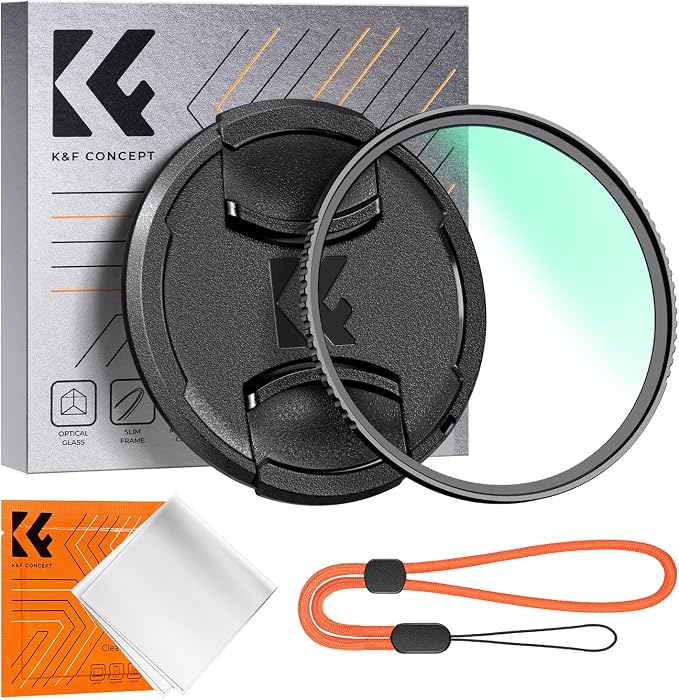 K&F CONCEPT 58mm MC UV Lens Protection Filter by KFCONCEPT