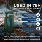 Survivor Filter PRO Portable Water Filter for Camping, Survival &