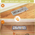 4 Pack 40cm x 30cm Magnetic Floor Vent Cover - Image 3