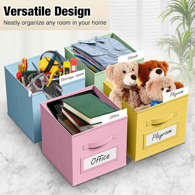10 Pcs Fabric Storage Cubes