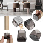 24PCS Extra Small Chair Leg Floor Protectors, Furniture Sliders, Chair Leg