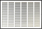 Fits 30x20 Duct Opening | Steel Return Air Grille by Handua | Vent Cover Grill - Image 4