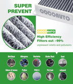 Cabin & Engine Air Filter Kit for Chevy Silverado 1500 GMC Sierra 1500 - Image 3