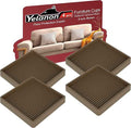 Yelanon Furniture Coasters, Rubber Furniture Feet, Anti Slide Floor Protector