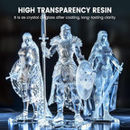 SUNLU High Clear 3D Printer Resin, High Transparency 3D Printing Resin - Image 2