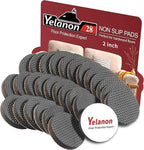 Yelanon Non Slip Furniture Pads -28 pcs 2" Furniture Grippers, Non Skid