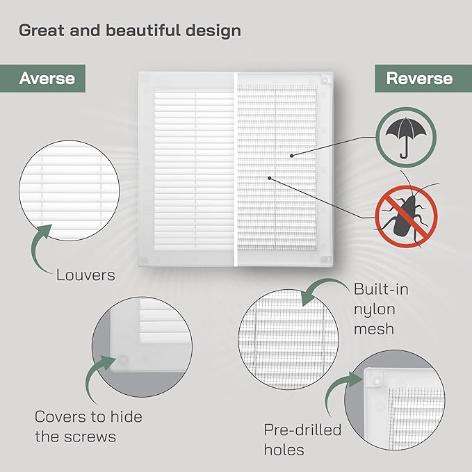 Vent Systems 10" x 10" Inch - Image 3