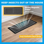 6-Pack Black Magnetic Vent Covers 5.5x12 Inch - Image 4