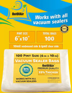 100 Vacuum Sealer Bags: Pint Size by OutOfAir Works - Image 2