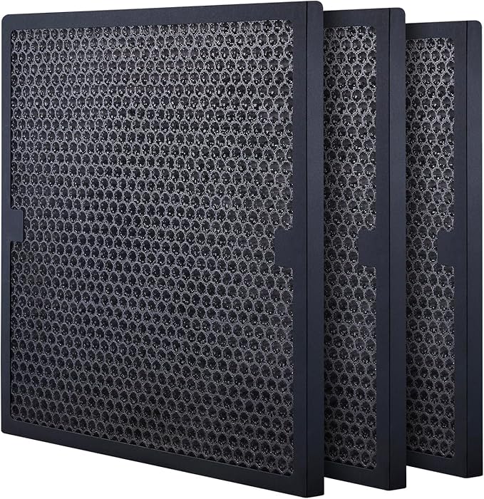 VEVOR Active Carbon Filters, 3 Pack, 15.7'' x 15.7'' Air Filter Replacement by VEVOR