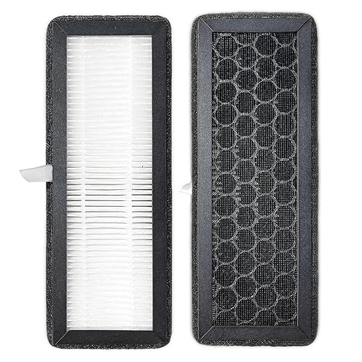 2 Pack HEPA 13 Activated Carbon Air Filter by Unknown