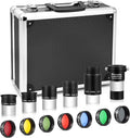 Astromania 14 Piece Telescope Accessory Kit 1.25 Inch Telescope Eyepiece and by AstromaniaOptics