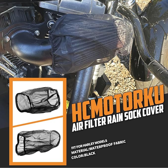 Air Filter Rain Sock Cover Dustproof Waterproof Fit - Image 2