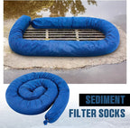4 Pcs Sediment Filter Erosion Control Blanket Silt Fence Sock - Image 4